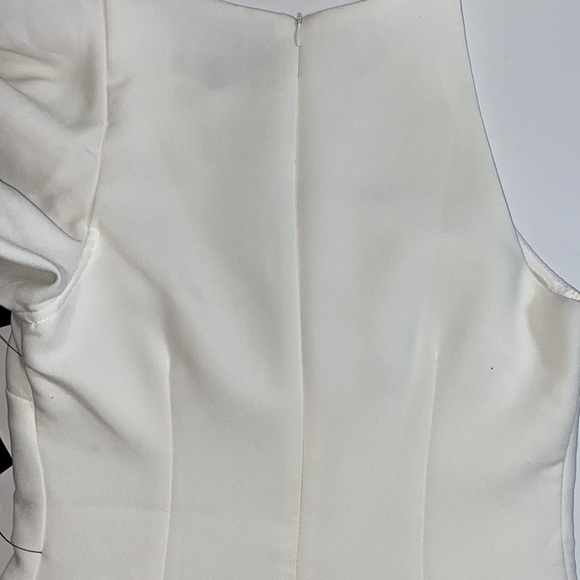 Lulu's Sleeveless Cocktail Dress Size XS Off White Party Evening Mini NWT‎ - Picture 6 of 9